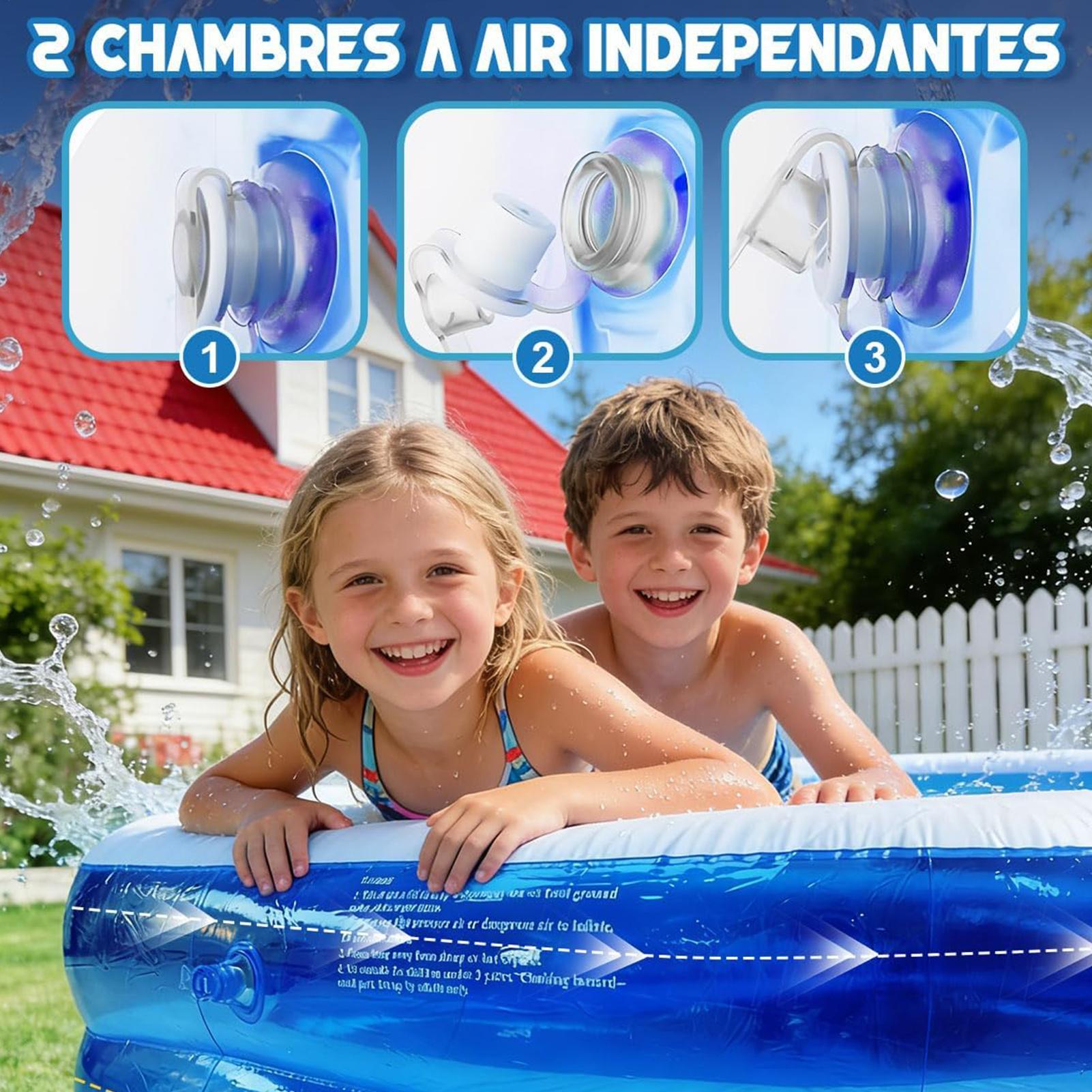 Inflatable Swimming Pool Baby  - Kids Outdoor Pool recension och pris