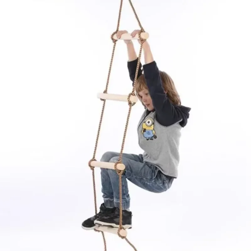 Children Climbing Rope Ladder  - Kids Outdoor Climber recension och pris