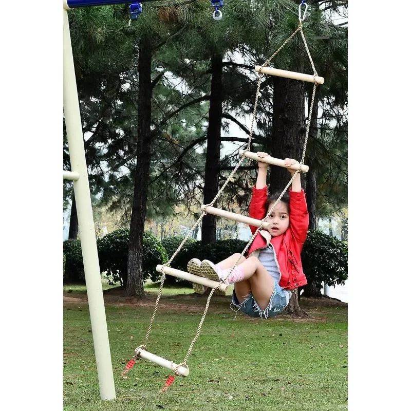 Children Climbing Rope Ladder  - Kids Outdoor Climber recension och pris