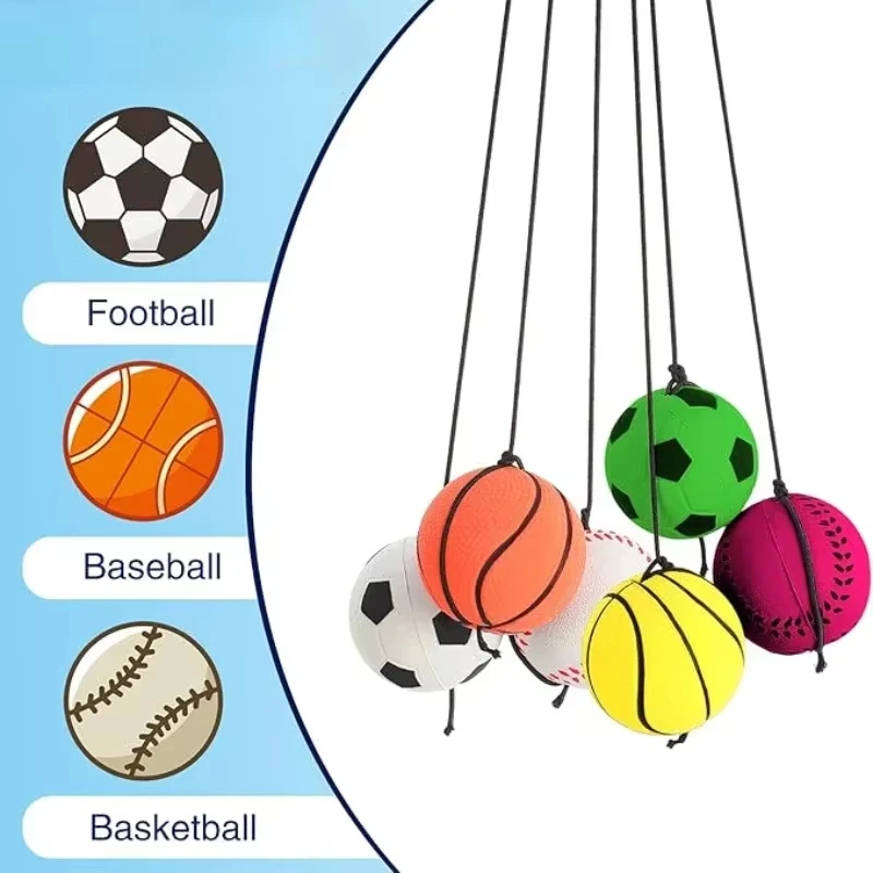 Elastic Return Sponge Ball Nyl - Kids Outdoor Yoga recension och pris