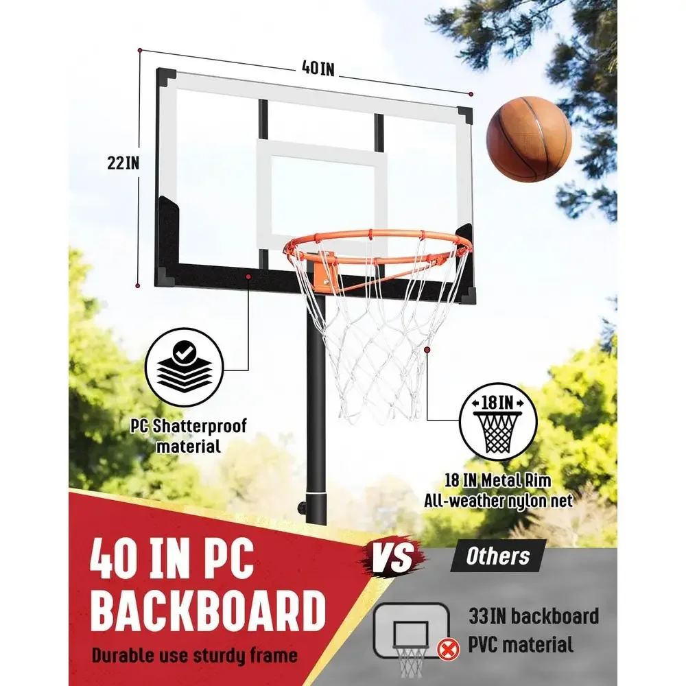 Outdoor Adjustable Basketball  - Kids Outdoor Pool recension och pris