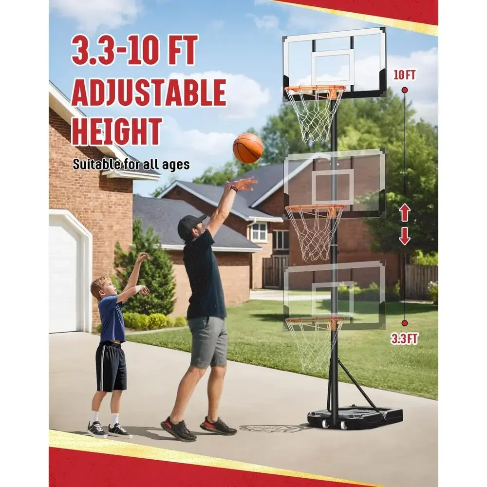 Outdoor Adjustable Basketball  - Kids Outdoor Pool recension och pris