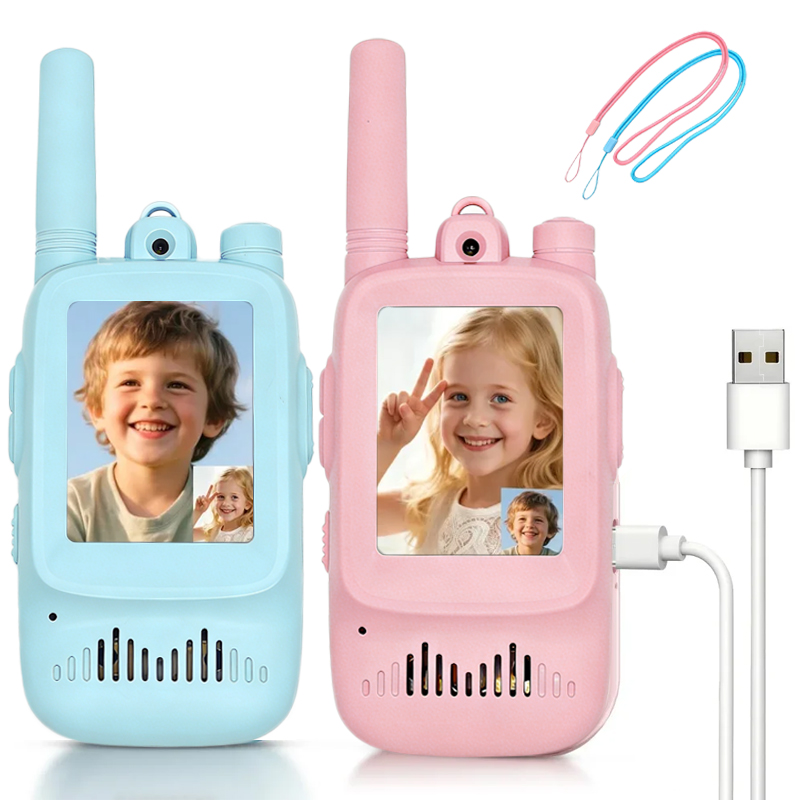 2pcs Kids Video Walkie Talkie  - Kids Outdoor Videos recension och pris