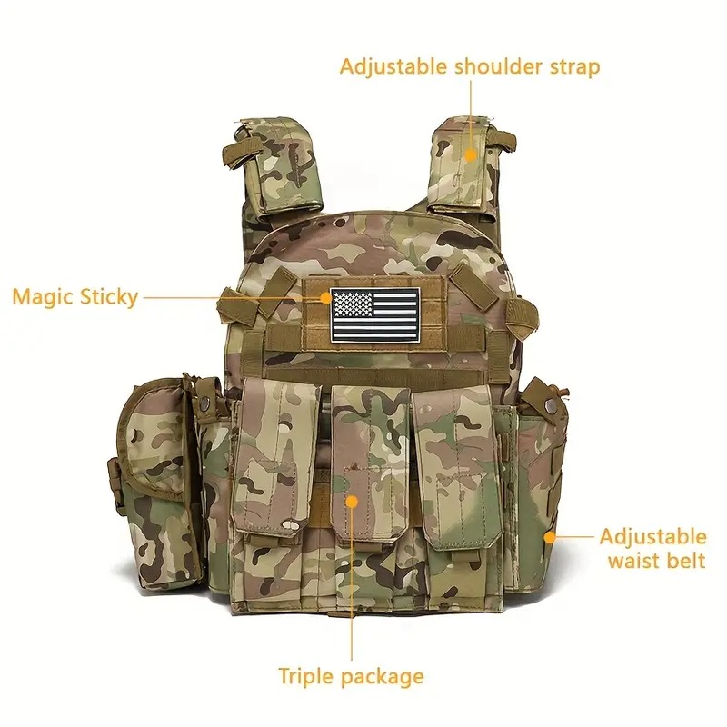 Child Camouflage Tactical Vest - Kids Outdoor Vest recension och pris