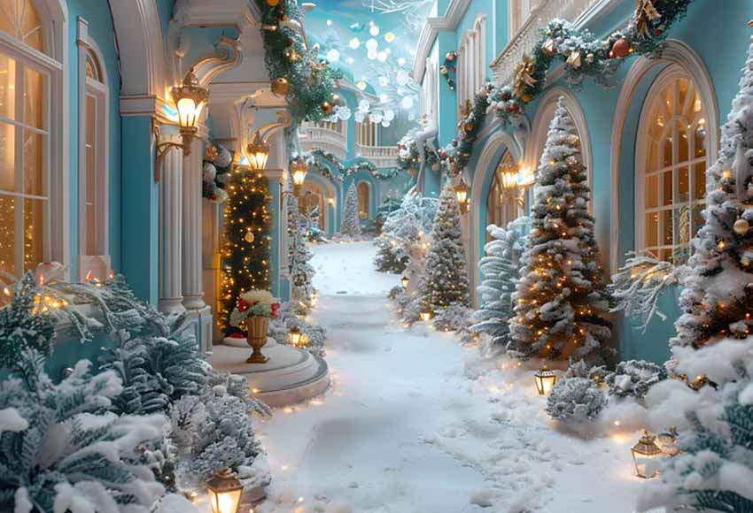 Mehofond Christmas Snow Street - Kids Outdoor Treehouse recension och pris