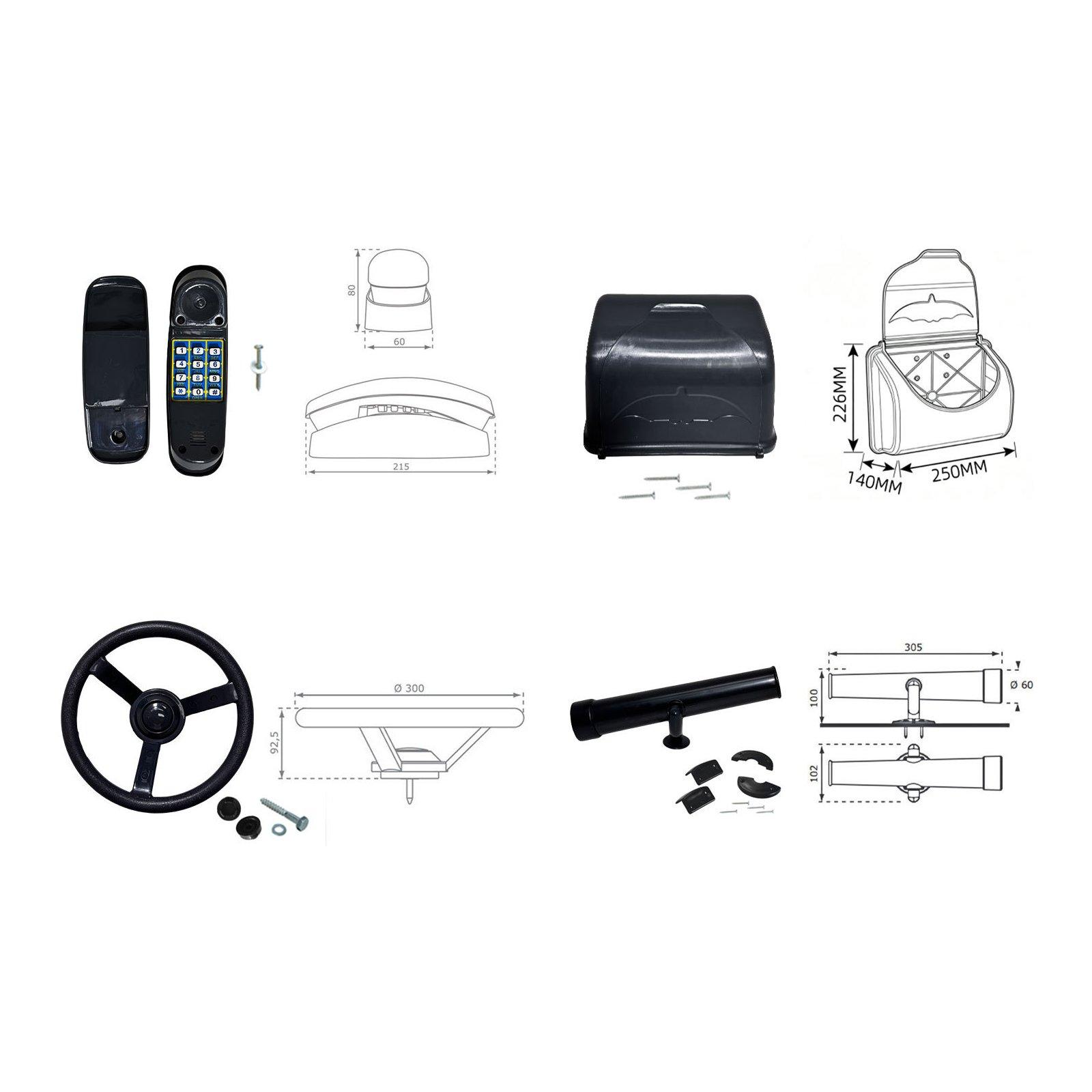 Playground Accessories Outdoor - Kids Outdoor Treehouse recension och pris