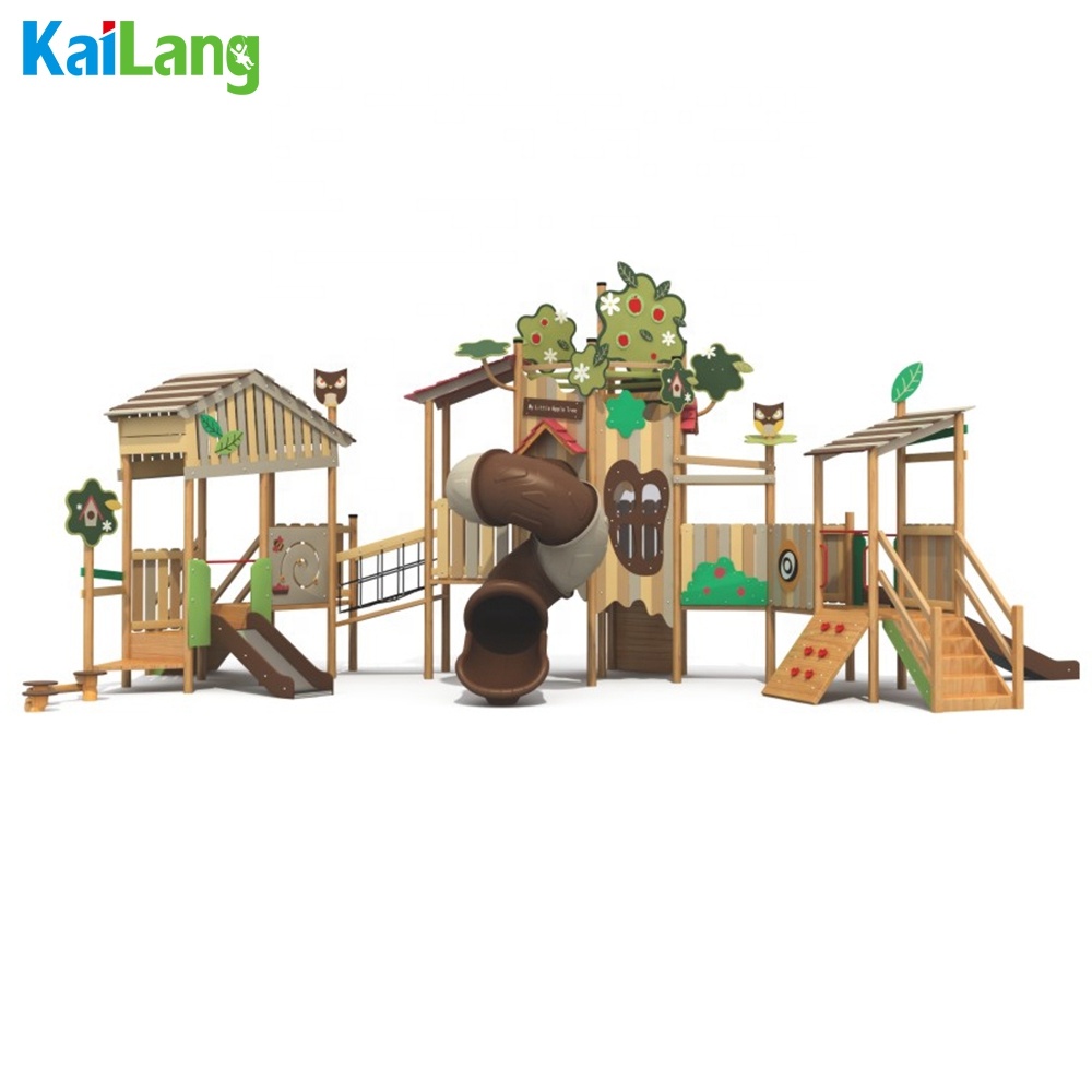 Forest Garden Wooden Amusement - Outdoor Children'S Park recension och pris