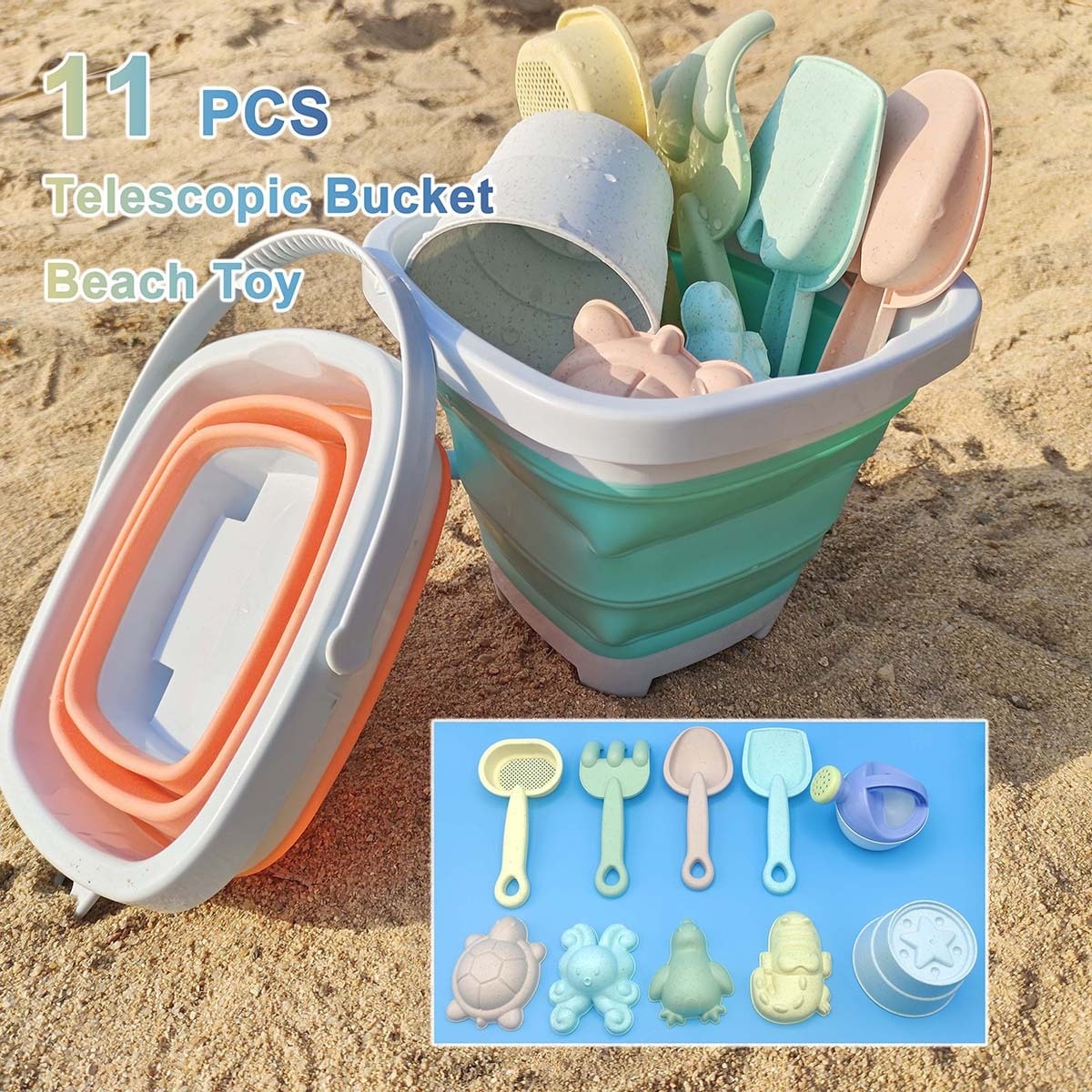 11 PCS Beach Sand Play Water S - Kids Outdoor Sandbox recension och pris