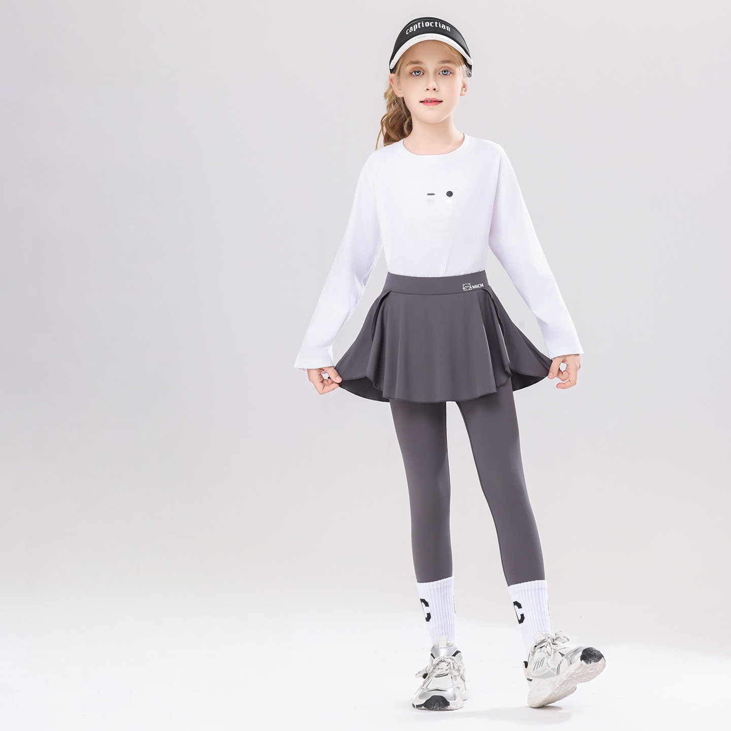 2026 New Girls Skirted Legging - Kids Outdoor Yoga recension och pris