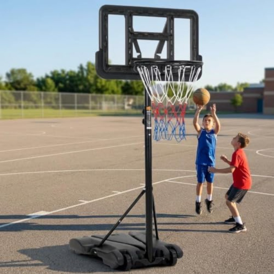 Backyard driveway indoor outdo - Kids Outdoor Basketball Hoop recension och pris