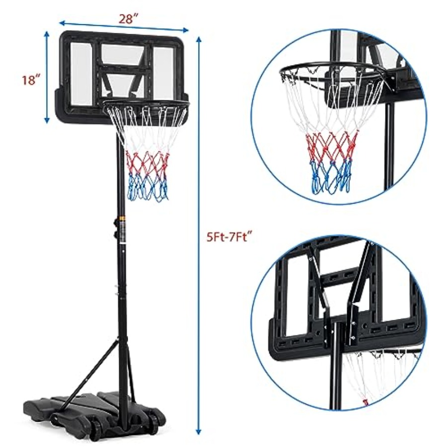Backyard driveway indoor outdo - Kids Outdoor Basketball Hoop recension och pris