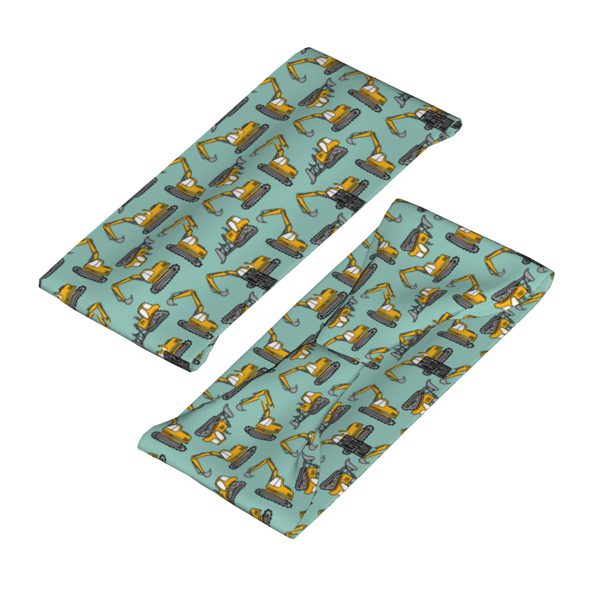 Cartoon Excavator Print Headba - Kids Outdoor Yoga recension och pris